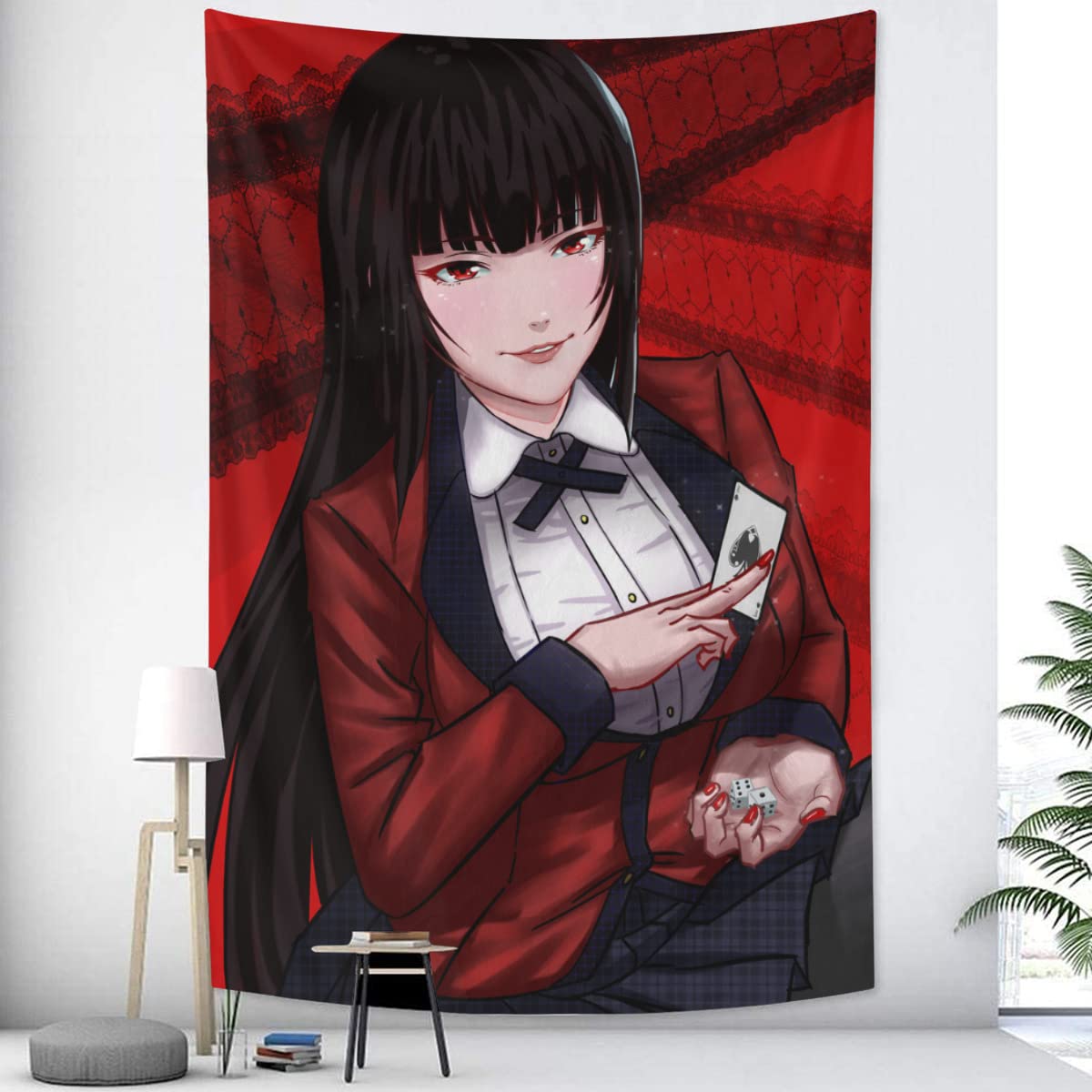 賭ケグルイ×× とらのあな 特典 早乙女芽亜里 桃喰綺羅莉 B2タペストリー Amazon.co.jp: SHITOU 賭ケグルイ タペストリー 掛ける絵 桃喰